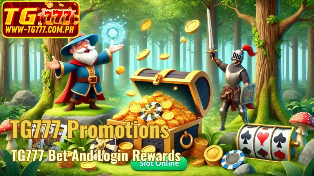 TG777 Bet And Login Rewards