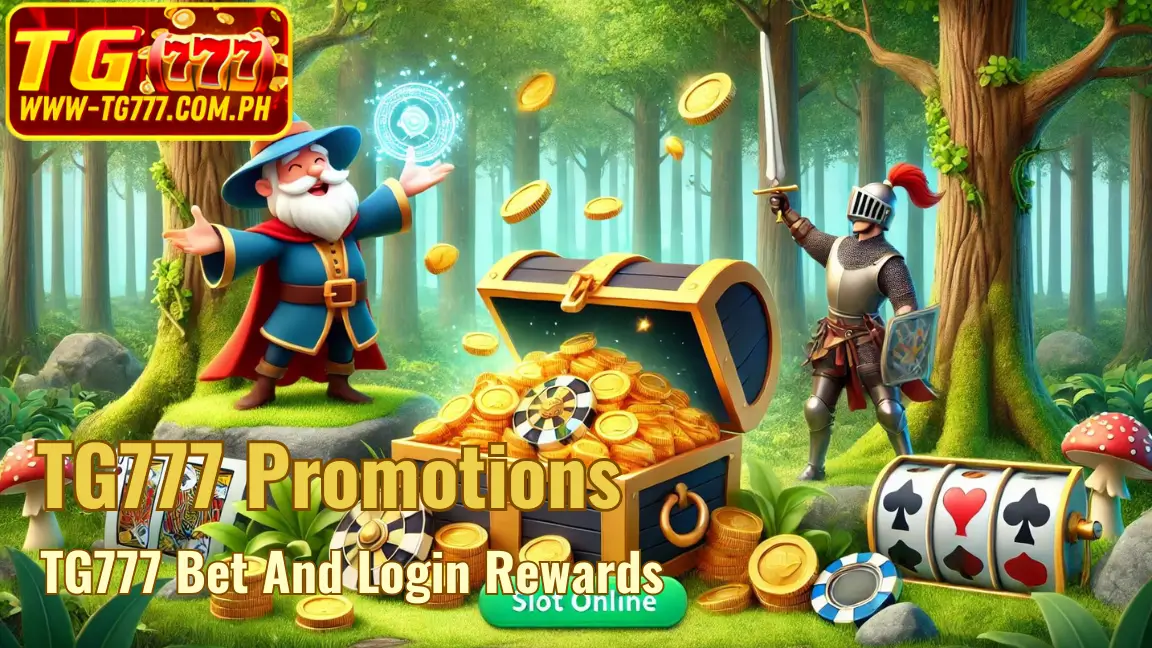 TG777 Bet And Login Rewards